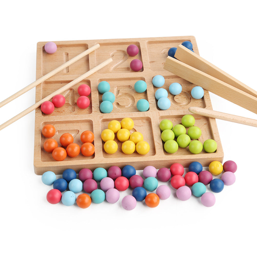 Juego de Clasificación y Conteo Montessori