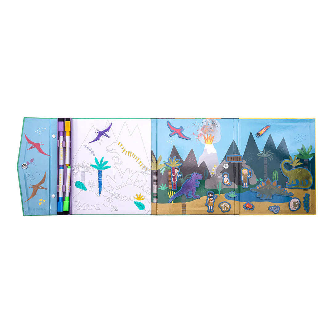 Juego Múltiple Magnético - Dino 4 en 1