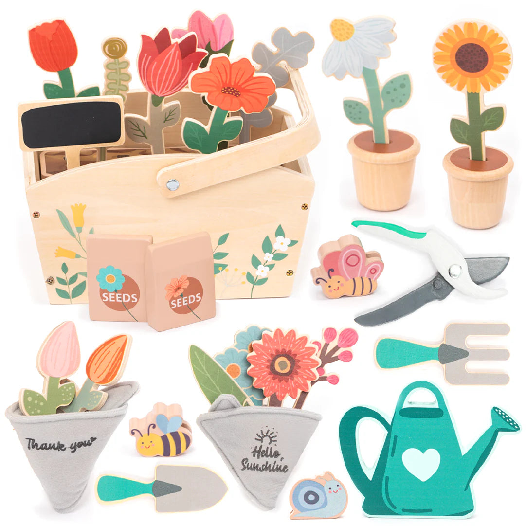 My Little Garden – Juego de Jardinería de Madera