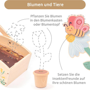 My Little Garden – Juego de Jardinería de Madera