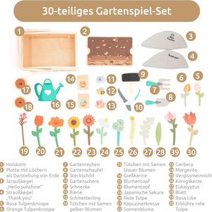 My Little Garden – Juego de Jardinería de Madera