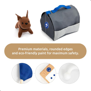 Set Veterinario con Perrito de Peluche – Vet Play Set - 37 Piezas