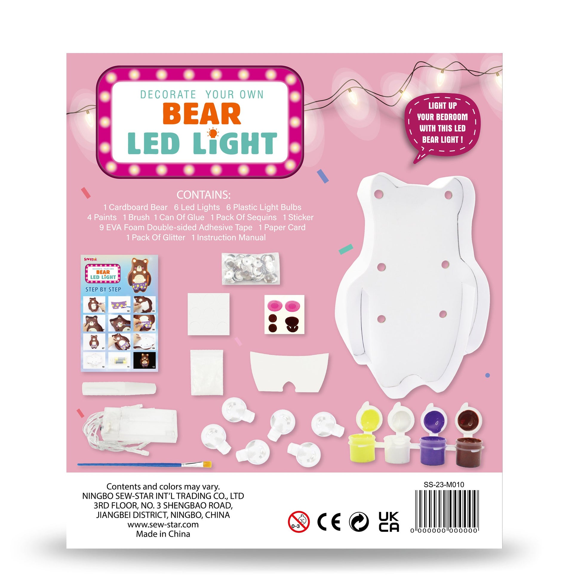 Kit Decorativo Bear LED Light