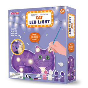 Kit Decorate Your Own Cat LED Light