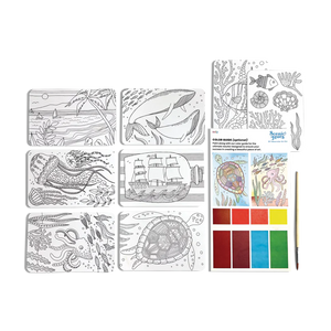 Kit de Arte con Acuarelas | Oceano