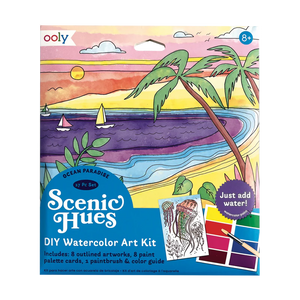 Kit de Arte con Acuarelas | Oceano