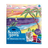 Kit de Arte con Acuarelas | Oceano