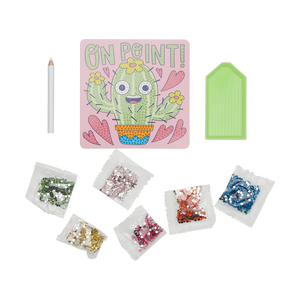 Kit de Arte con Gemas | Cactus