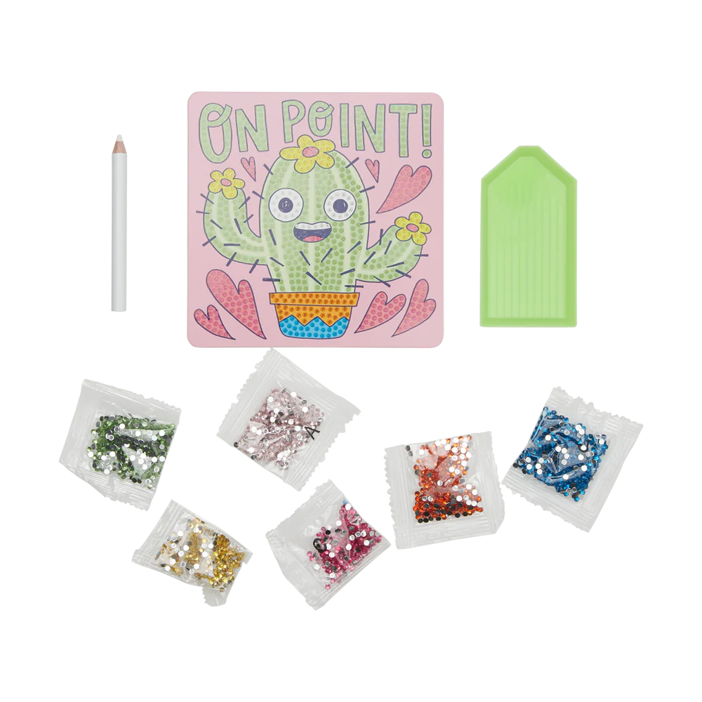 Kit de Arte con Gemas | Cactus