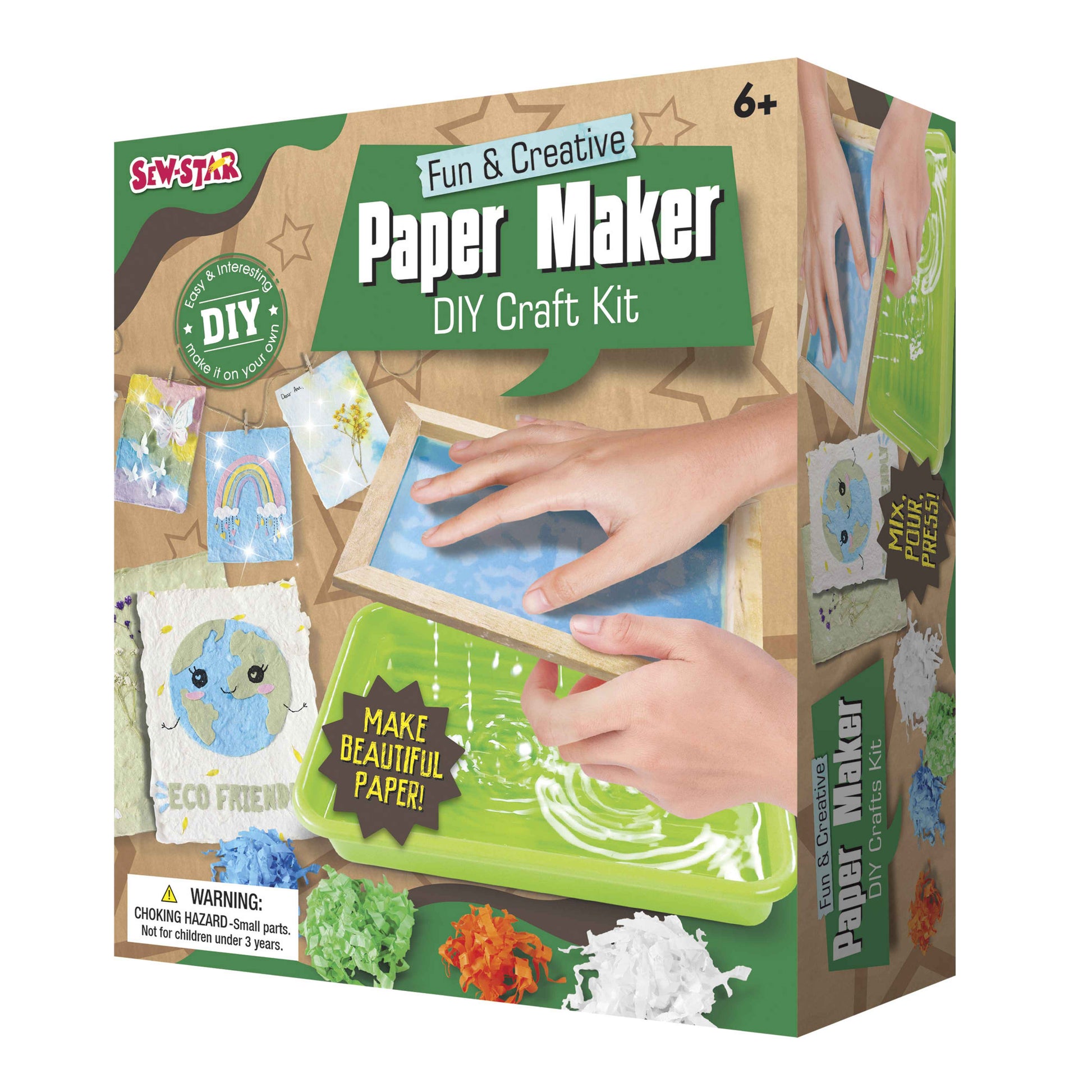 Kit Crea tu Propio Papel Reciclado