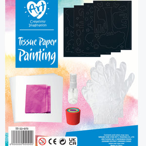 Kit de Pintura Papel de Seda