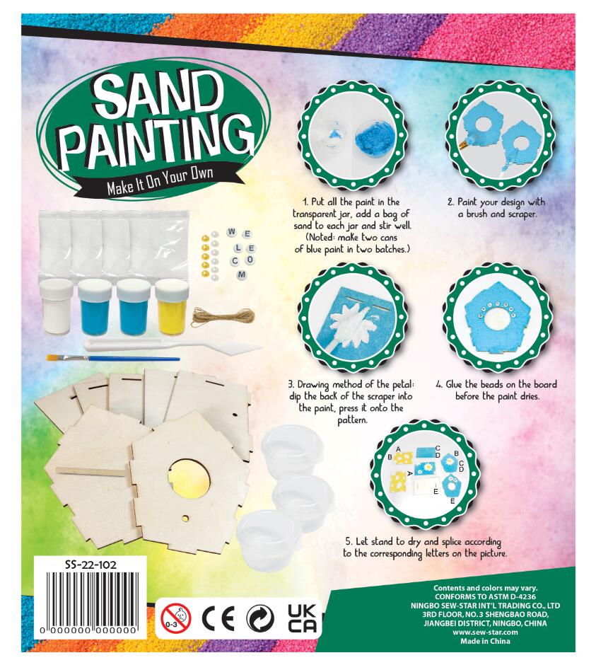 Kit de Manualidades Sand Painting – Bird House