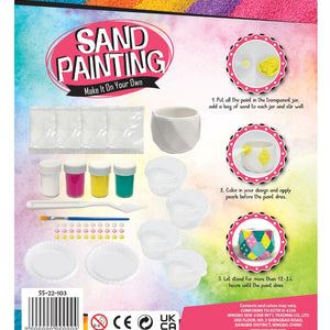 Kit de Manualidades Sand Painting - Maceta Decorativa