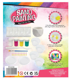 Kit de Manualidades Sand Painting - Maceta Decorativa
