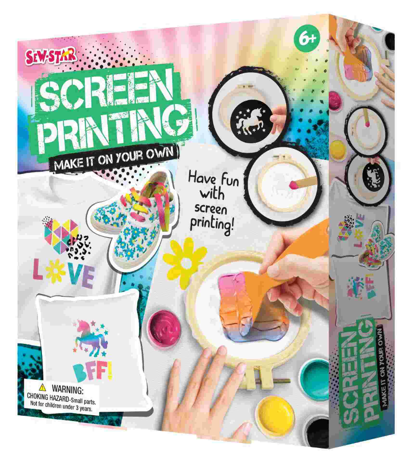 Kit de Serigrafía DIY Screen Printing