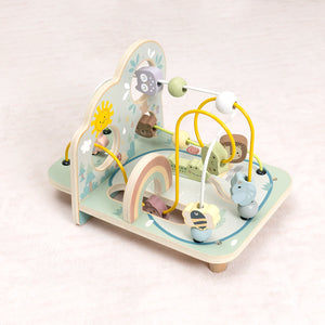 Laberinto de Cuentas de Madera con Animales