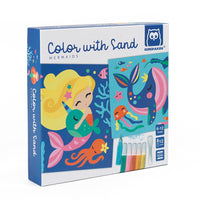 Láminas para Pintar con Arena de Colores – Sirenas
