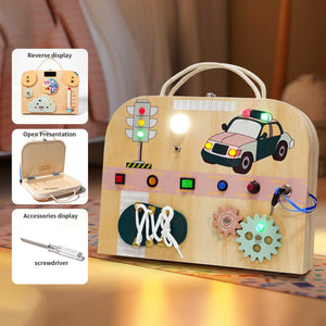 Busy Board - Panel LED de tráfico y meteorología