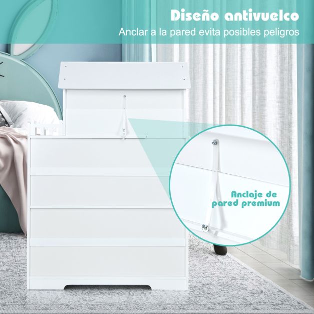 Librero Infantil Casa de Muñecas de Madera