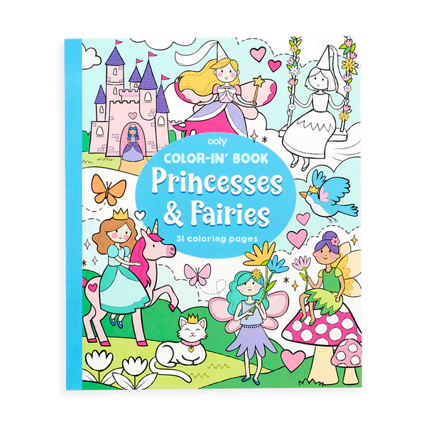 Libro para Colorear | Princesas y Hadas