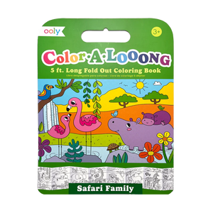 Libro para Colorear Desplegable | Safari