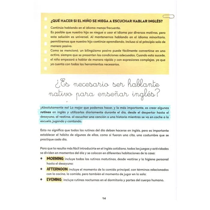 Inglés para los más Pequeños