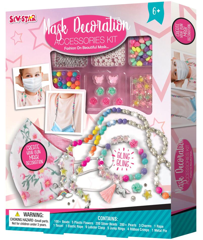 Kit de Decoración Colgante para Mascarillas o Lentes