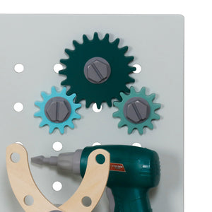 Mesa de Trabajo de Madera – Juego de Herramientas