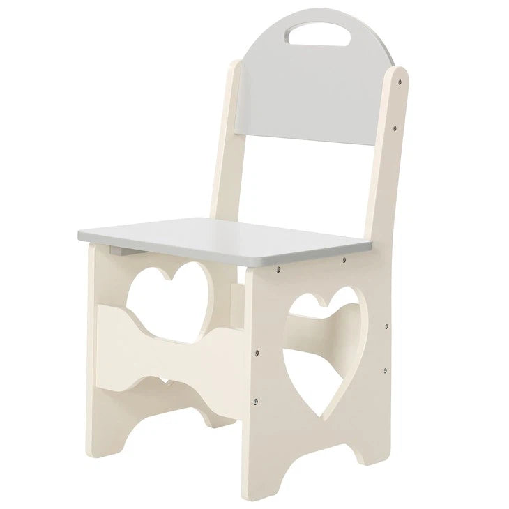 Escritorio Infantil Set de Mesa y Silla de Madera