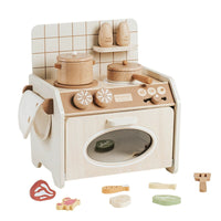 Mini Cocinita de Madera con Accesorios