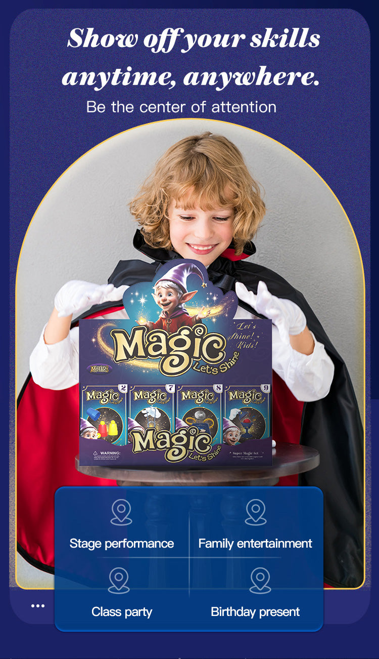 MOFARI Pocket Magic Set – Trucos de Magia para Niños