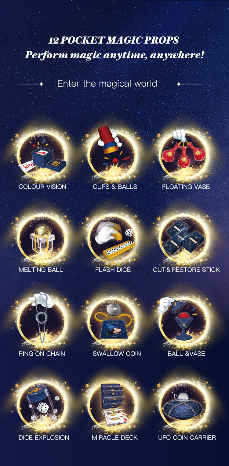 MOFARI Pocket Magic Set – Trucos de Magia para Niños