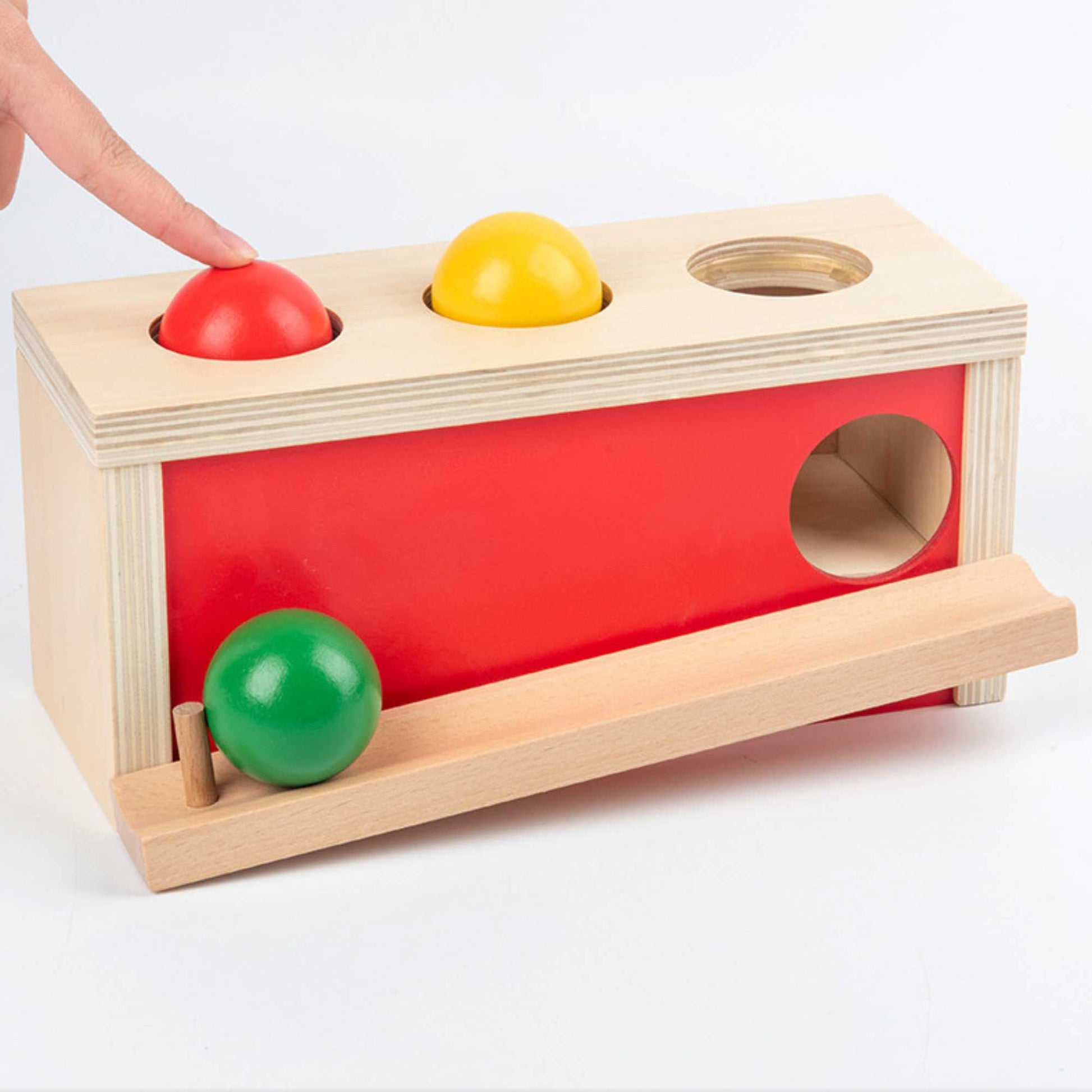 Juego Montessori de Golpear Pelotas