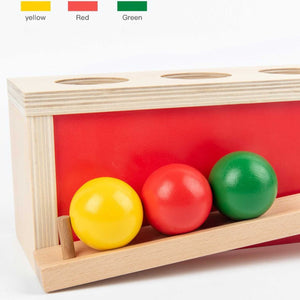 Juego Montessori de Golpear Pelotas