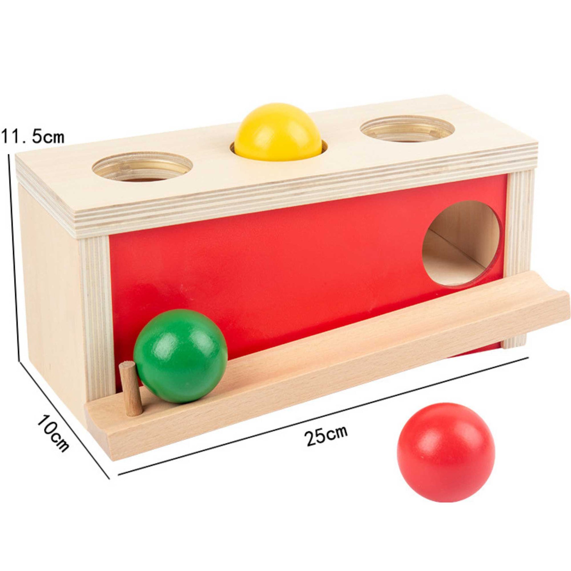 Juego Montessori de Golpear Pelotas