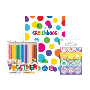 Paquete de Regalo para Colorear | Arcoíris