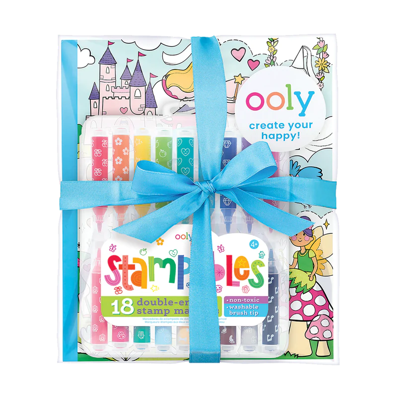 Paquete de Regalos para Colorear | Princesas y Hadas