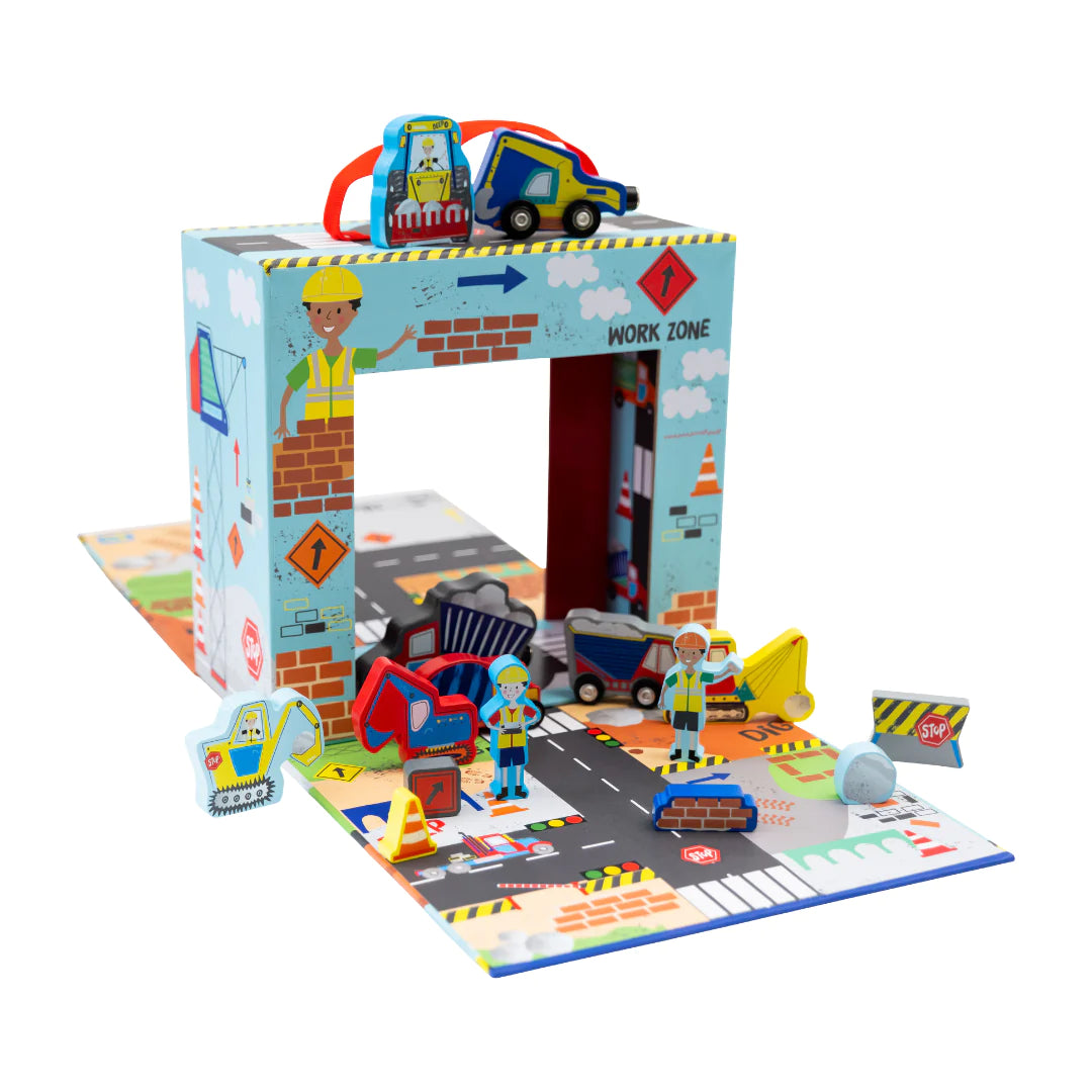 Playbox con Piezas de Madera - Construcción