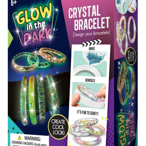 Pulsera de Cristal que Brilla en la Oscuridad