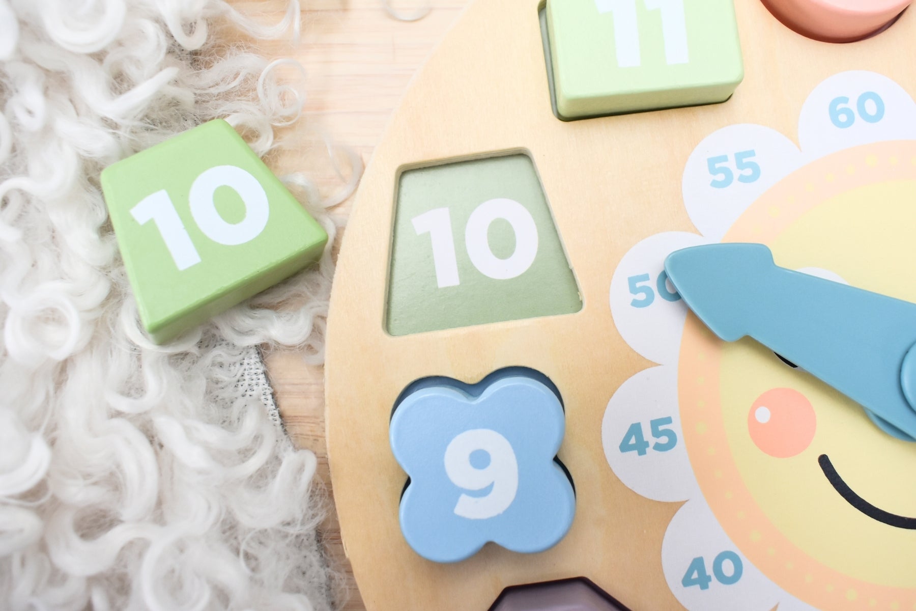 Puzzle de Reloj de Madera