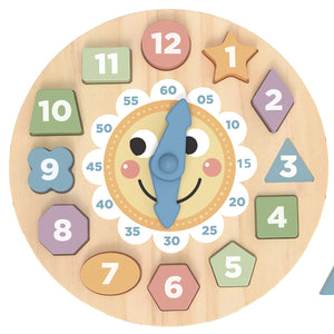 Puzzle de Reloj de Madera