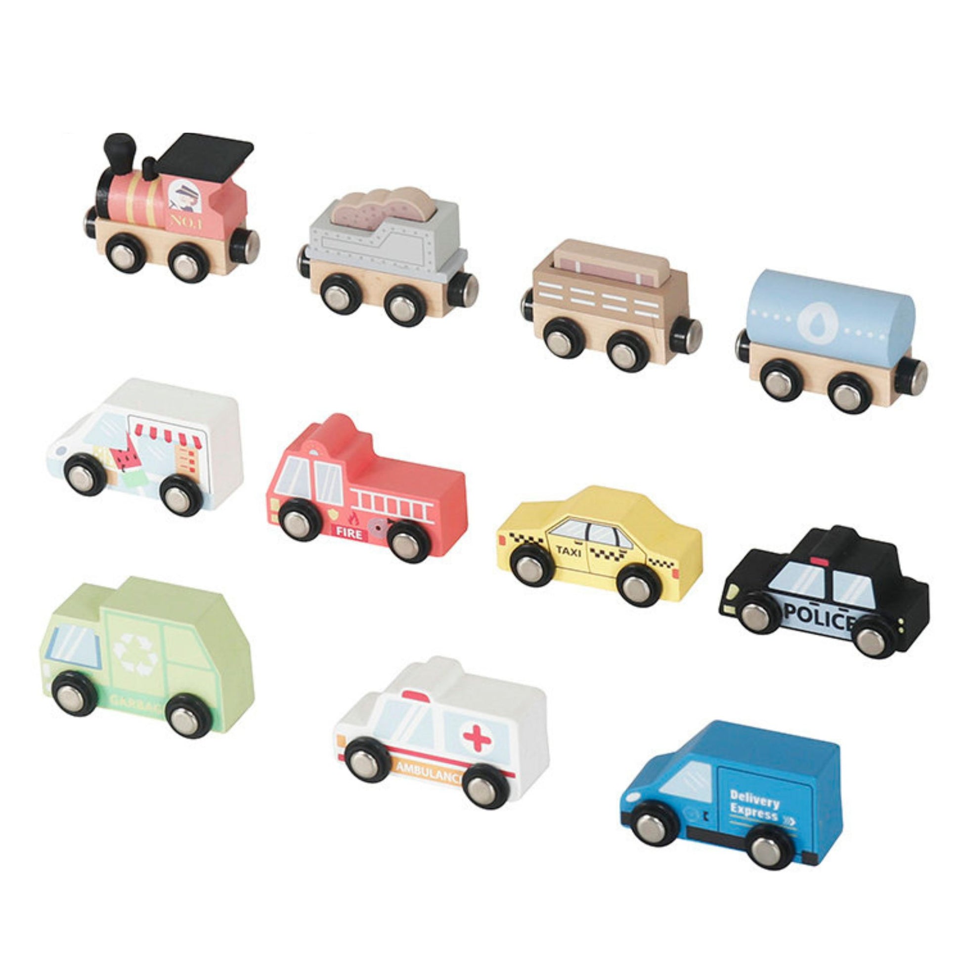 Set Vehículos de Rol con Tapete de Juego