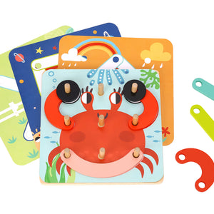 Rompecabezas de Aprendizaje con Tableros y Piezas de Ensamble