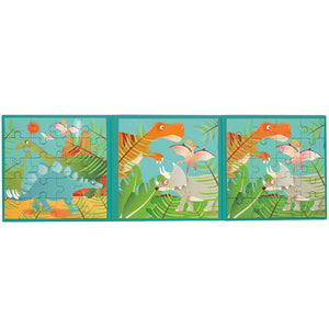 Libro de Rompecabezas Magnético para Llevar | Dino