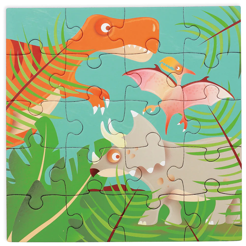 Libro de Rompecabezas Magnético para Llevar | Dino