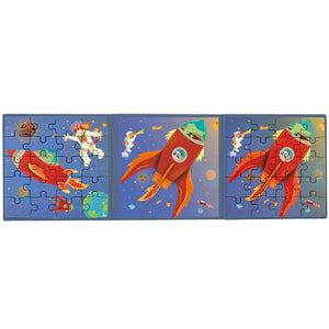 Libro de Rompecabezas Magnético para Llevar | Espacio