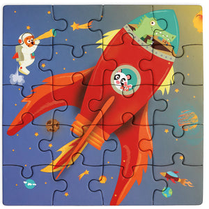 Libro de Rompecabezas Magnético para Llevar | Espacio