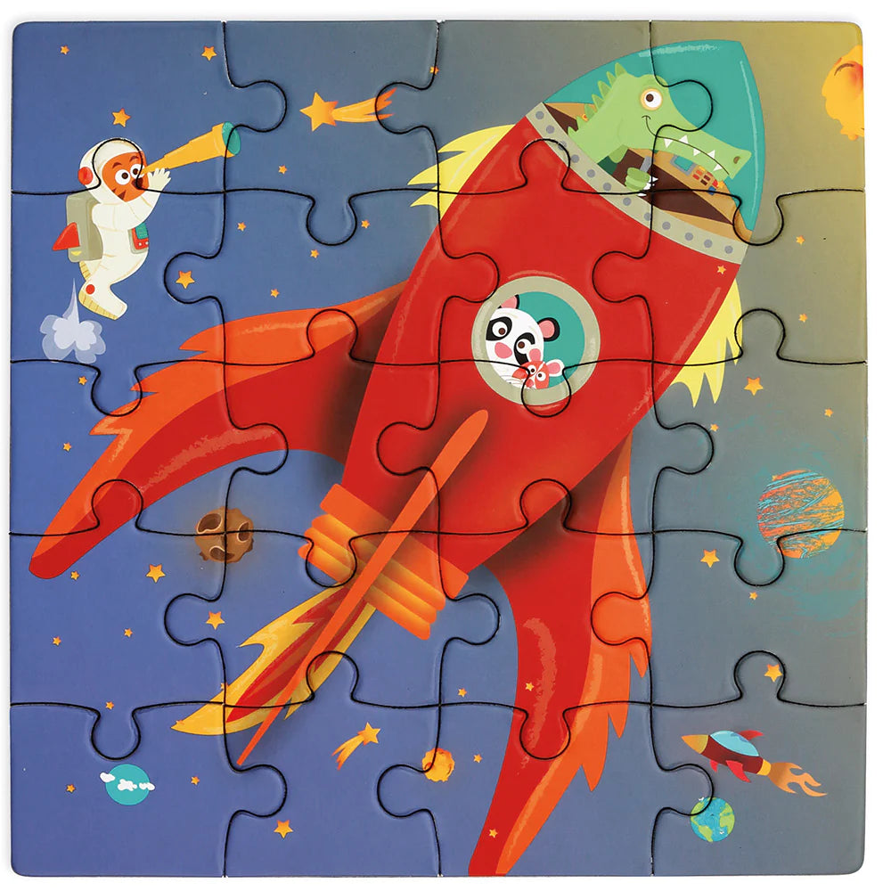 Libro de Rompecabezas Magnético para Llevar | Espacio