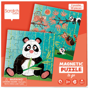Libro de Rompecabezas Magnético para Llevar | Panda