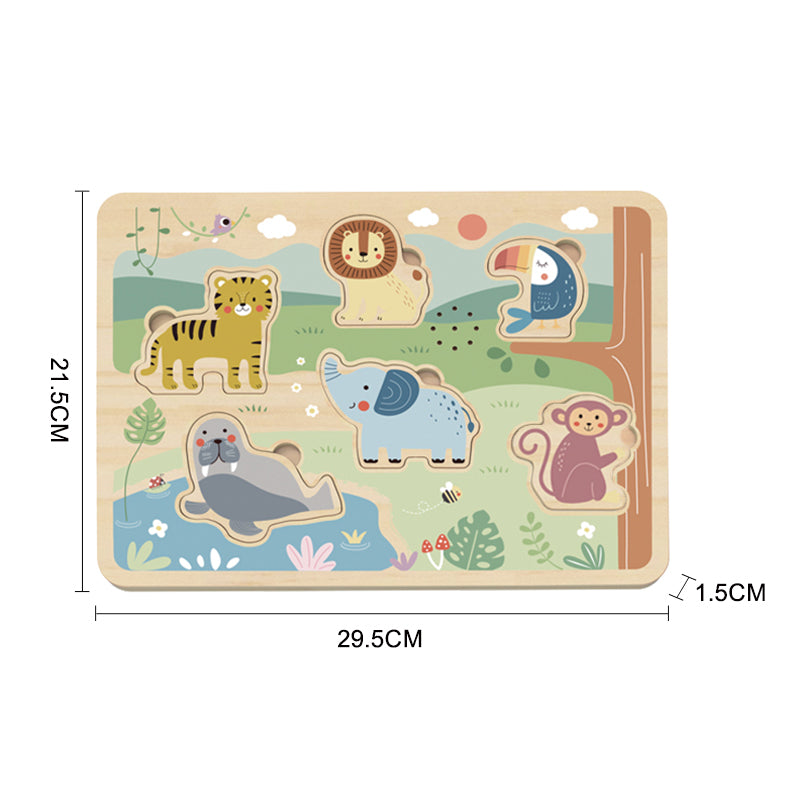 Rompecabezas Con Sonidos de Animales